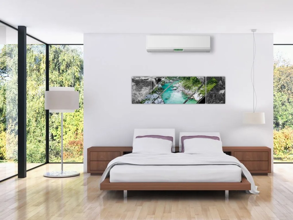 Obraz - Dzika przyroda (170x50 cm)