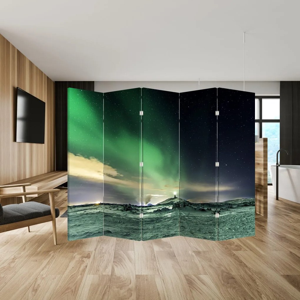 Parawan - Zorza Polarna (210x170 cm)