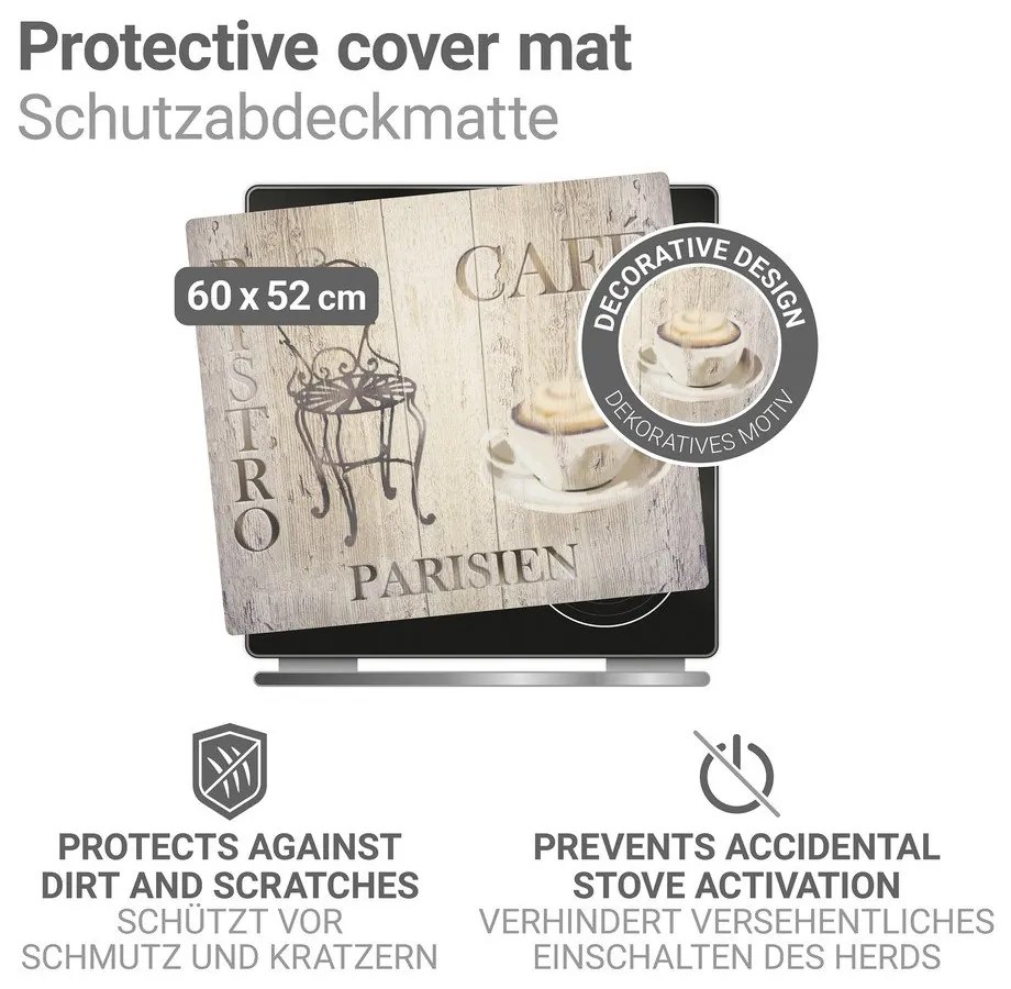 Płyta ochronna na kuchenkę z PVC 60x52 cm Bistro – Wenko