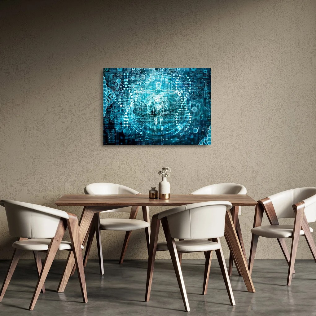 Obraz na szkle - Genetyka (70x50 cm)