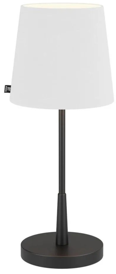ByRydens 4002730-4002 - Lampa stołowa LUMI 1xE27/8W/230V biały/czarny 48,5 cm