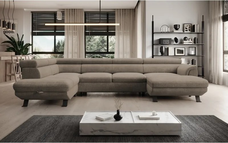 Narożnik RAVEN XL z funkcją spania WERSAL