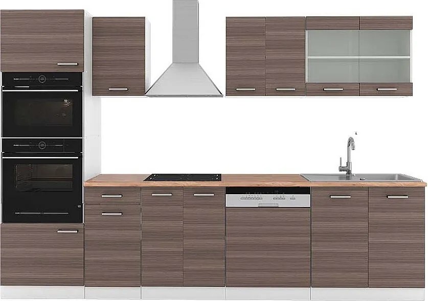 Aneks kuchenny szlachetny szary/biały 300x60x81.6 r-line