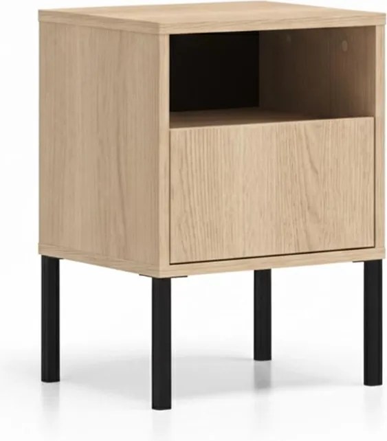 Szafka nocna Harmona 40 cm z szufladą - dąb lindberg
