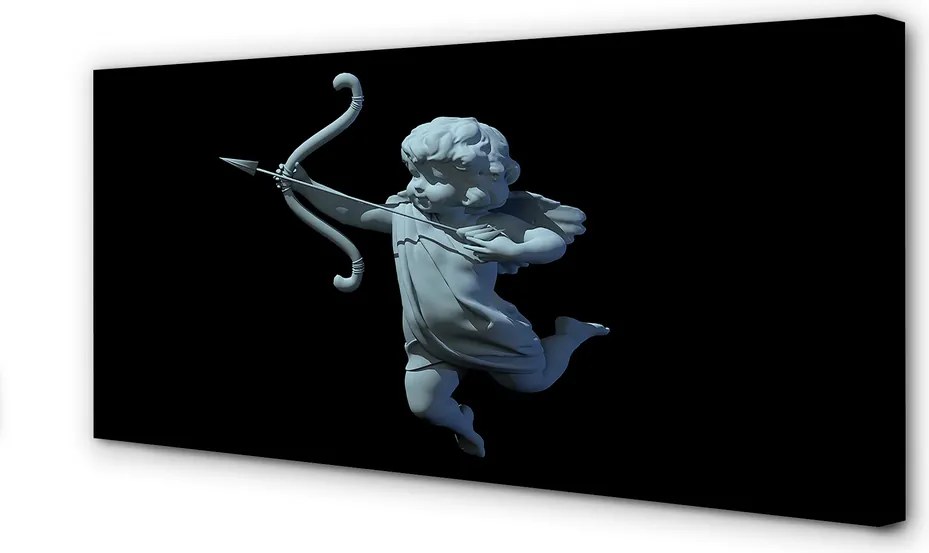 Obraz drukowany na płótnie Anioł Strzelający z Łuku