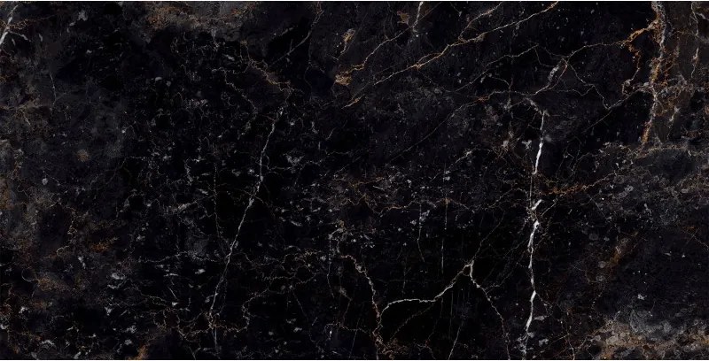 Mexen Champion Black gres szkliwiony rekt. G1, płytka podłogowo-ścienna 120 x 60 cm, wysoki połysk - TL202-120-060-00