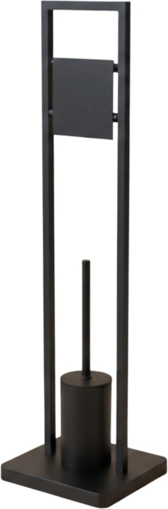 Szczotka do WC z uchwytem na papier toaletowy ARLE, 77 cm