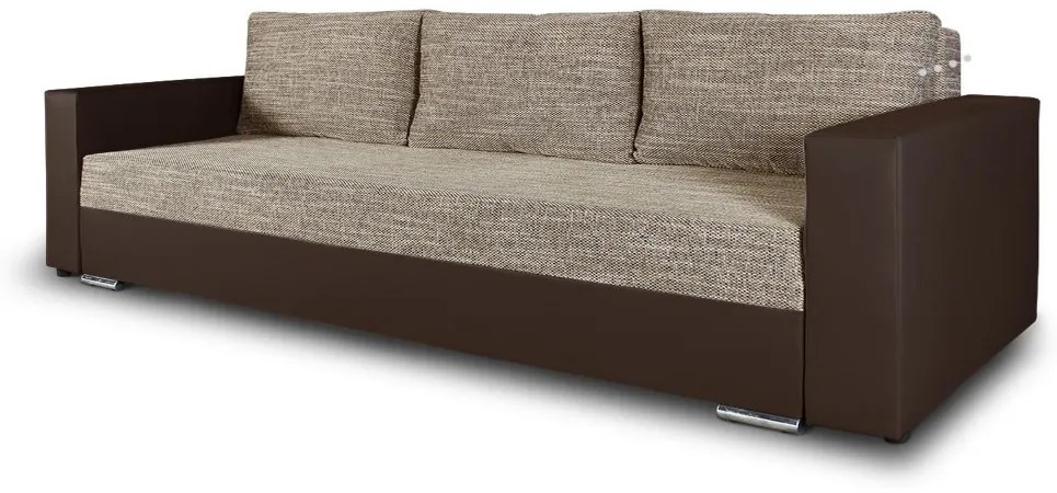 Ponadczasowa sofa z funkcją spania i pojemnikiem na pościel - KAMILA