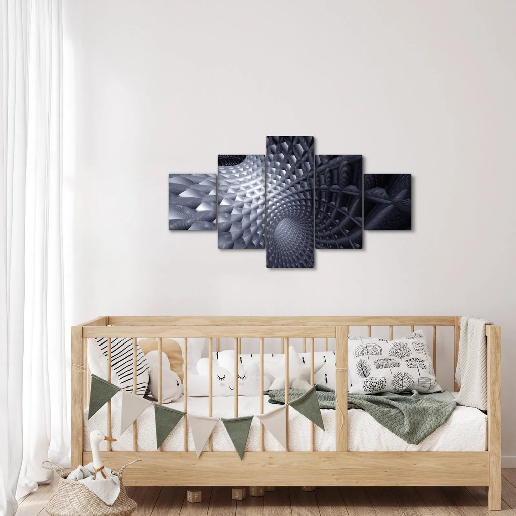 Obraz - Abstrakcja 3D (125x70 cm)