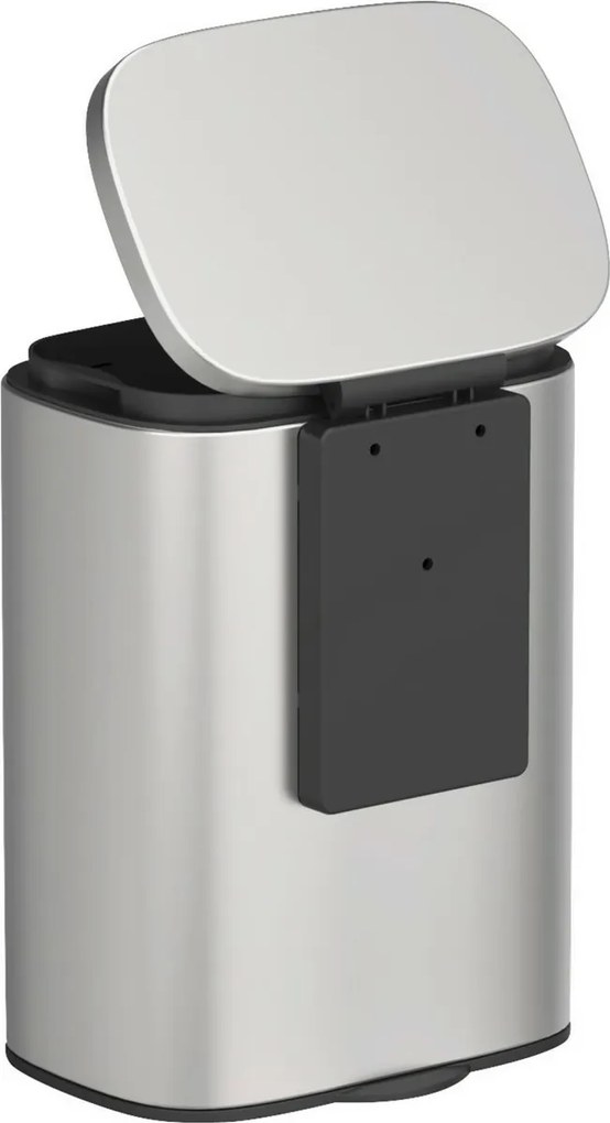 Wenko Kosz na śmieci ścienny Sare 5 l, stal nierdzewna