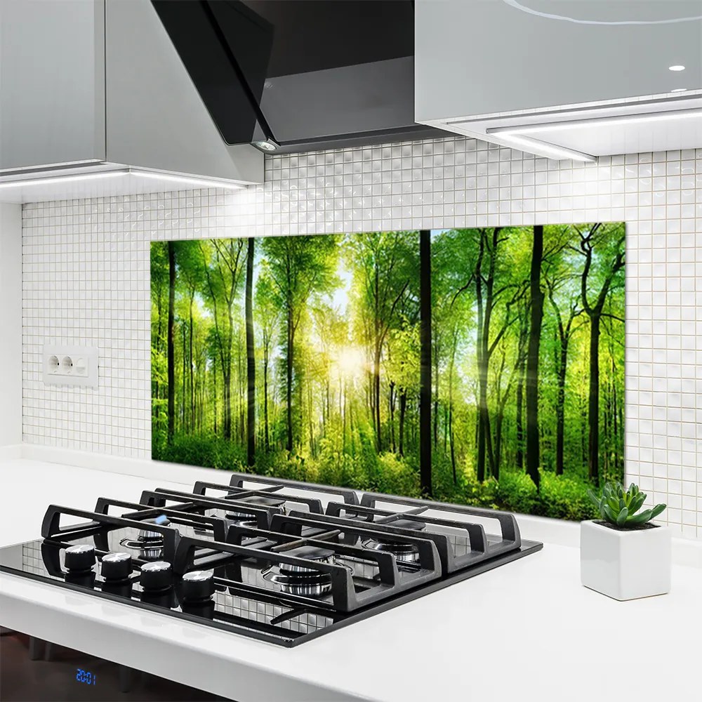 Panel Kuchenny Ścieżka Wśród Drzew