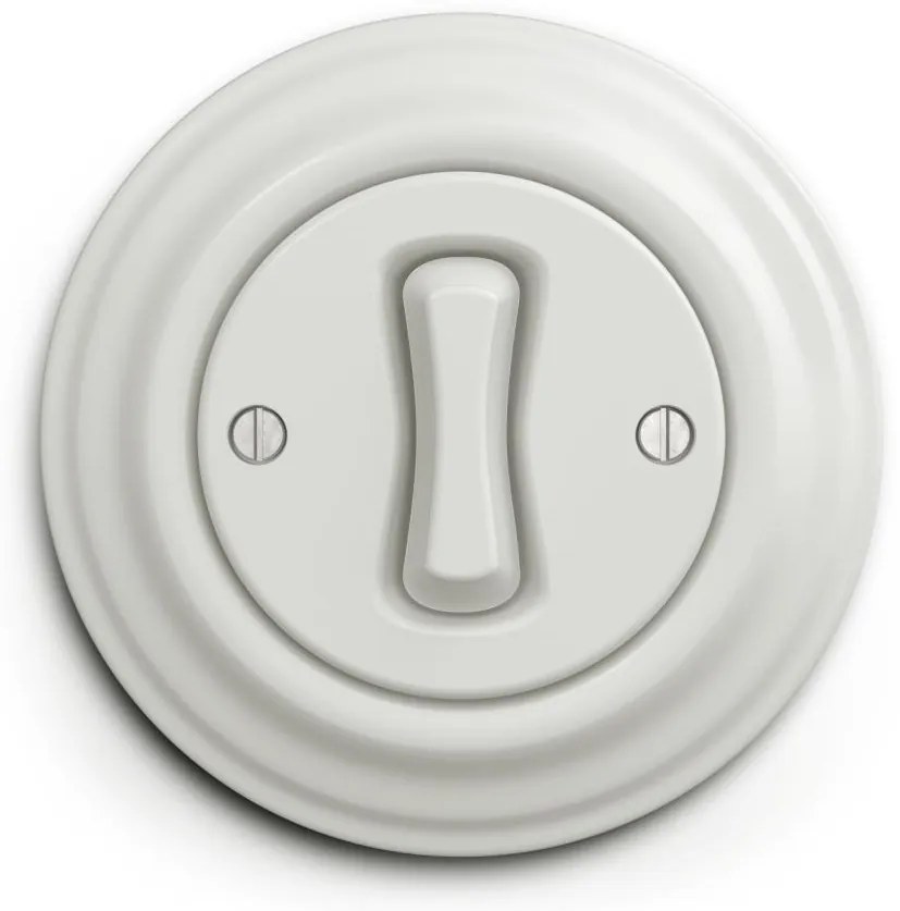 Kliklap - Retro przycisk z białą ramką