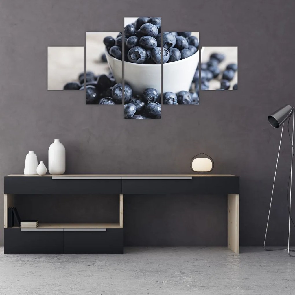 Obraz - Jagody (125x70 cm)