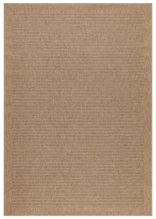 Dywan uniwersalny Pasy beżowy 140 cm x 200 cm