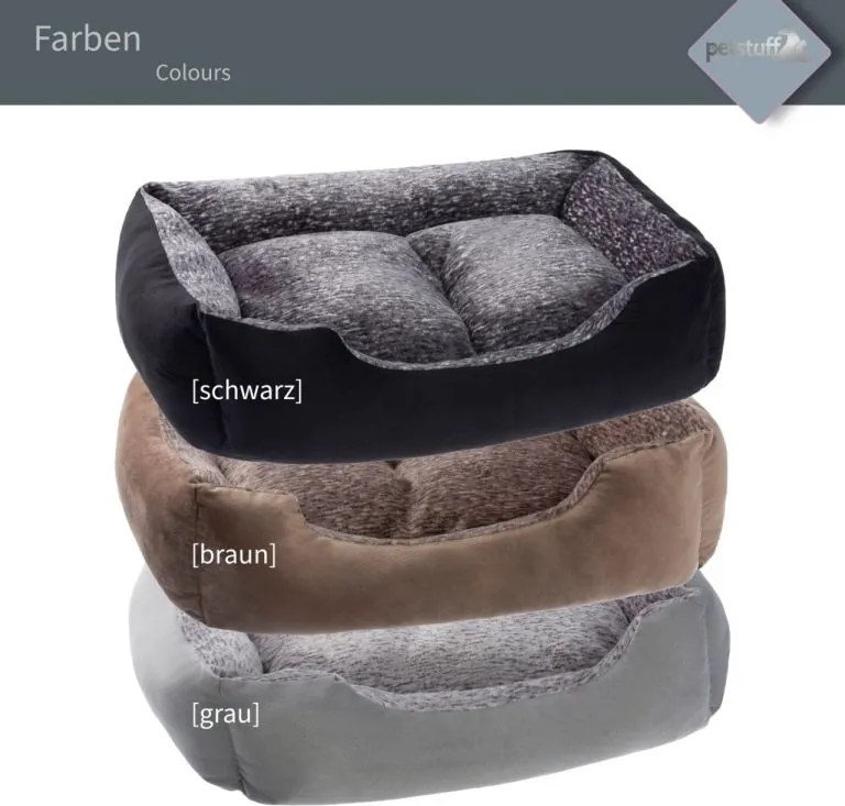 Petstuff Legowisko dla psa, rozmiar S, 50 x 40 x 17 cm, czar