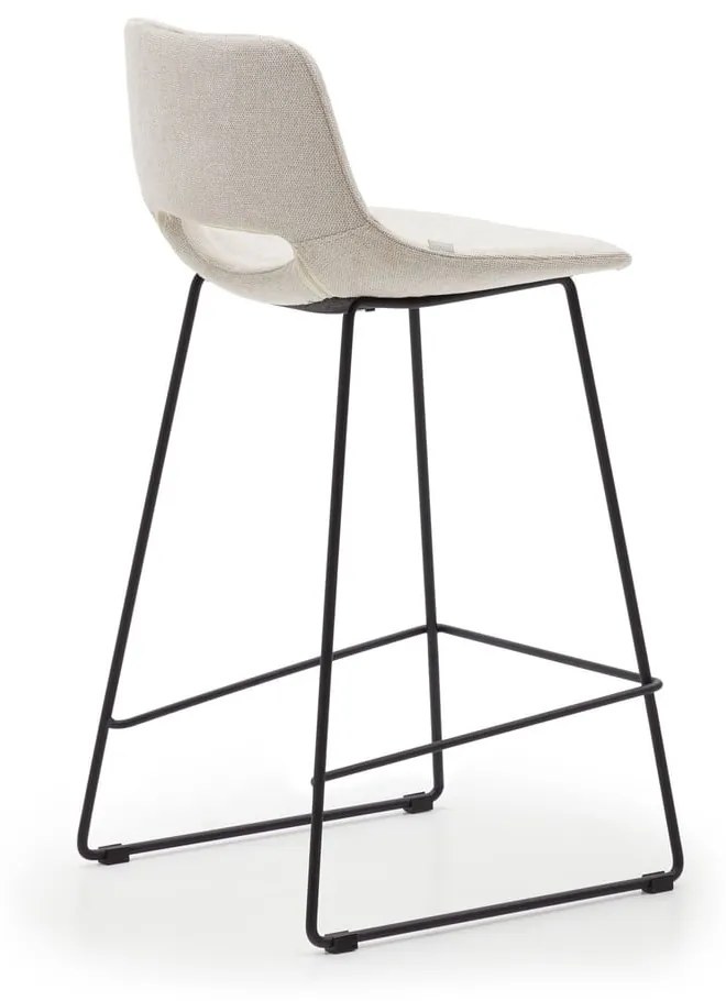 Beżowy hoker (wysokość siedziska 65 cm) Zahara – Kave Home