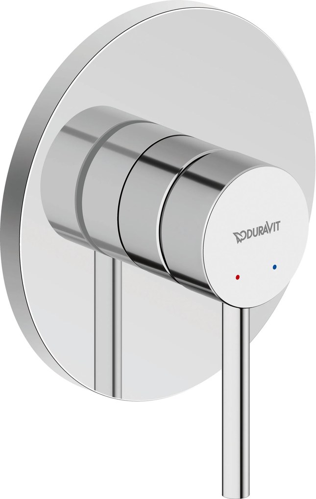 Duravit Circle jednouchwytowa bateria podtynkowaChrom - 1 ujście wody