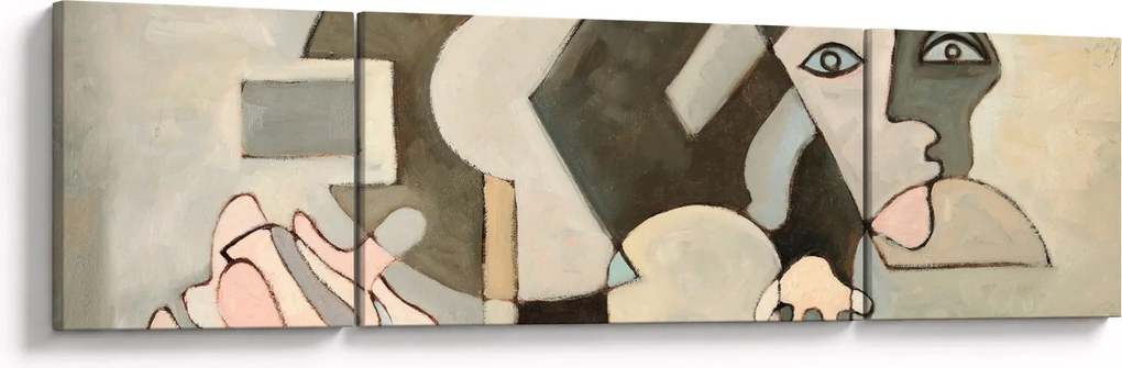 Obraz - Kubizm (170x50 cm)