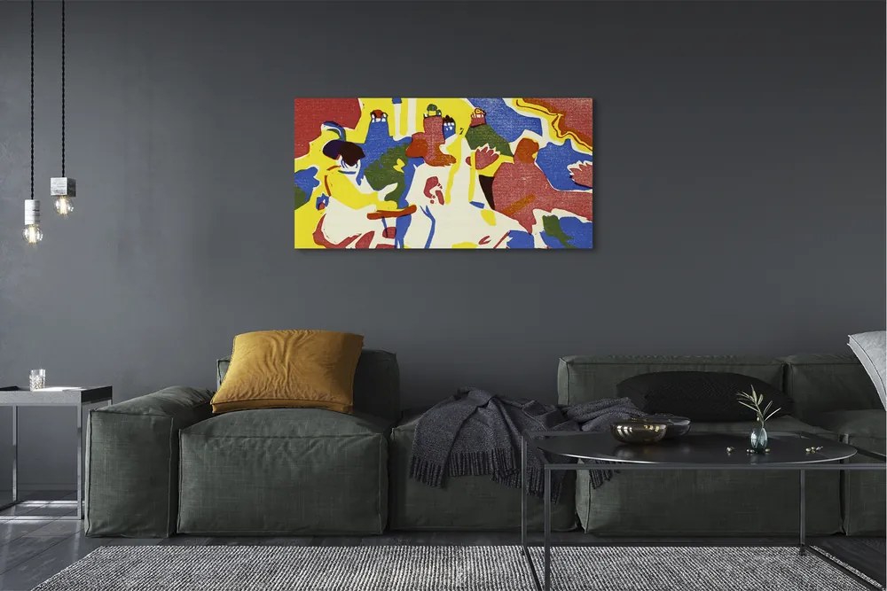 Duży obraz na płótnie Oriental (Orientalisches) - Wassily Kandinsky