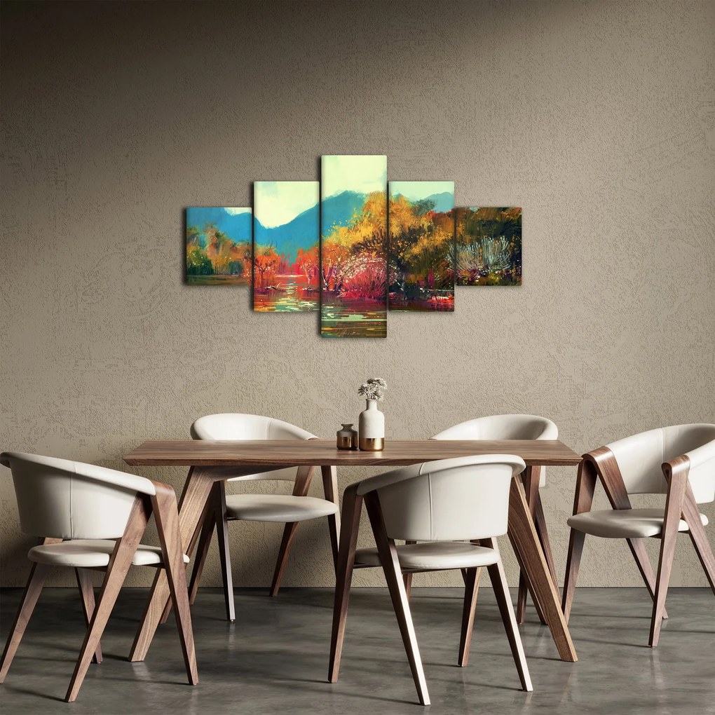 Obraz - Kolory jesieni (125x70 cm)