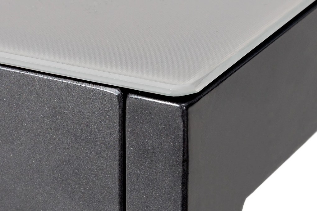 Doppler LUNA MIAMI ogrodowy zestaw wypoczynkowy 6+1 szary