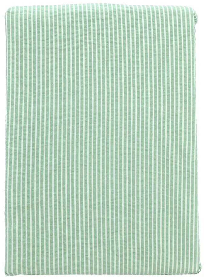 Jasnozielona bawełniana pościel jednoosobowa 140x200 cm Cheerful – Södahl