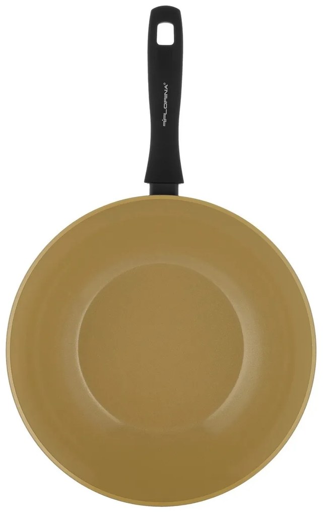 Florina Hliníková Patelnia WOK AmVegan by MateuszGessler, 28 cm