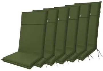 LIFE 5351 wysoki - zestaw 6 sztuk - poduszek na fotele i krzesła