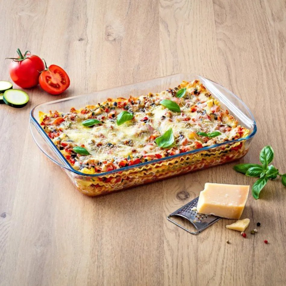 Zestaw szklanych naczyń żaroodpornych Pyrex, 2szt., 3,7 l + 2,2 l