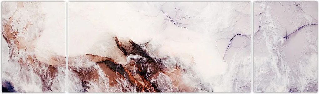 Obraz - Fioletowy marmur N⁰1 (170x50 cm)