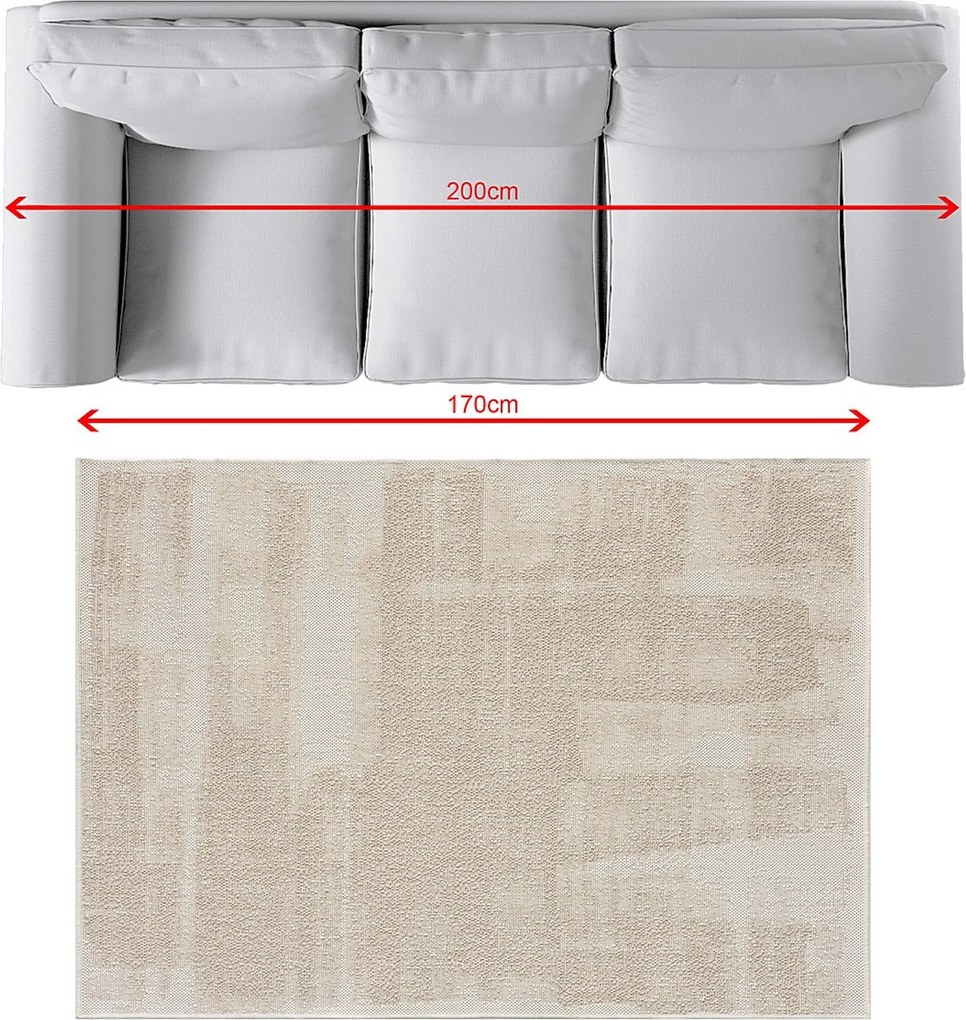 Dywan Abstract Beige II 120x170 cm