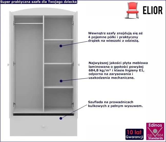 Szafa dla dziecka mix Z1-R02