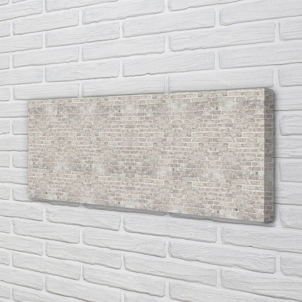 Obraz drukowany na płótnie Dekoracyjna Ściana Z Cegieł