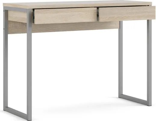 Biurko z szufladami pod blatem Function 2S dąb sonoma
