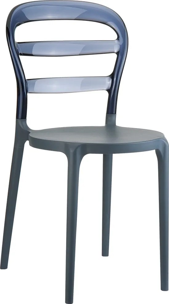 Krzesło Miss BiBi Dark Grey