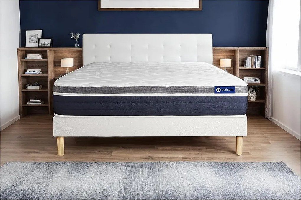 Materac Actiflex confort 200x200cm + zestaw podstawa lózka