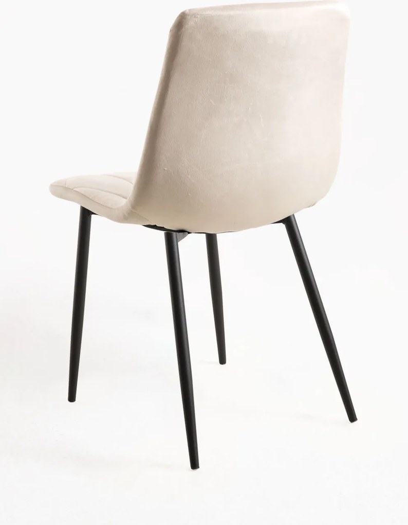 Zestaw 4 Krzese Lyke Aksamitne