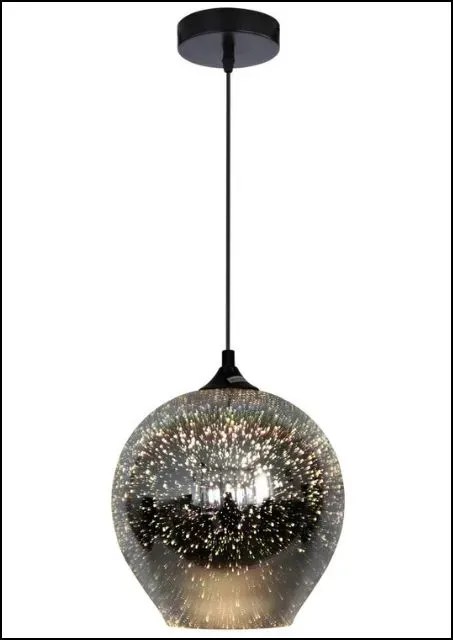 Czarna lampa wisząca nowoczesna - 3X K525 S6-S14