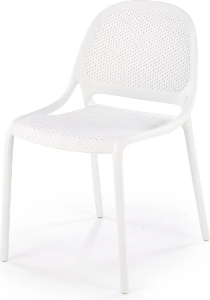 Sztaplowane krzesło kawiarniane K532 Halmar z polipropylenu