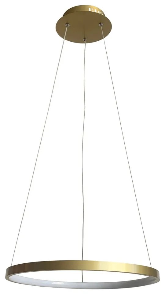 Lampa wisząca LED w kolorze złota ø 40 cm Lune – Candellux Lighting
