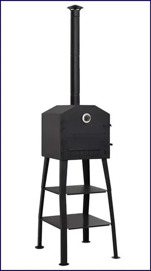 Piec do pizzy z 2 kamieniami szamotowymi P9-Z52