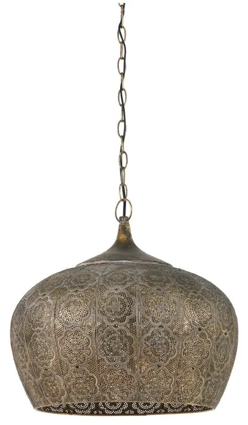 Lampa sufitowa w kolorze miedzi ø 43,5 cm Emine – Light & Living