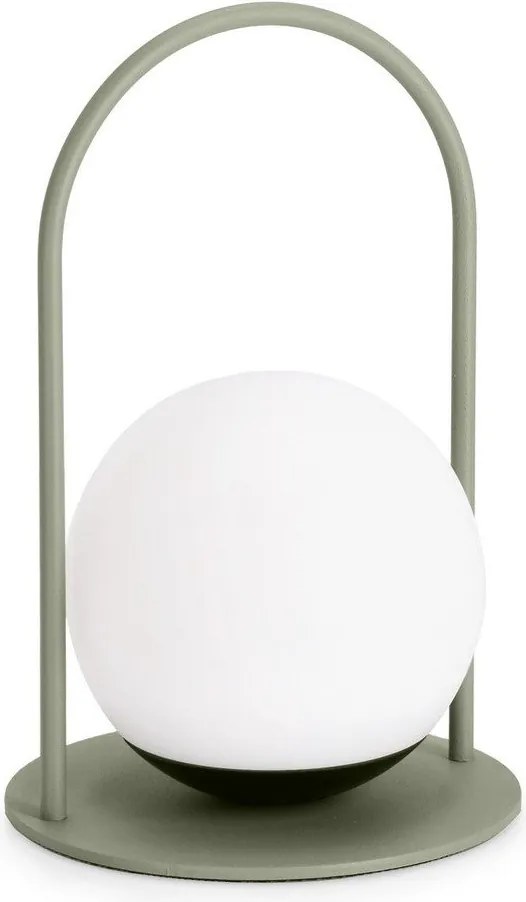 Lampa zewnętrzna stołowa LED ze ściemniaczem na USB ø 13,5 cm Pansy – Bizzotto