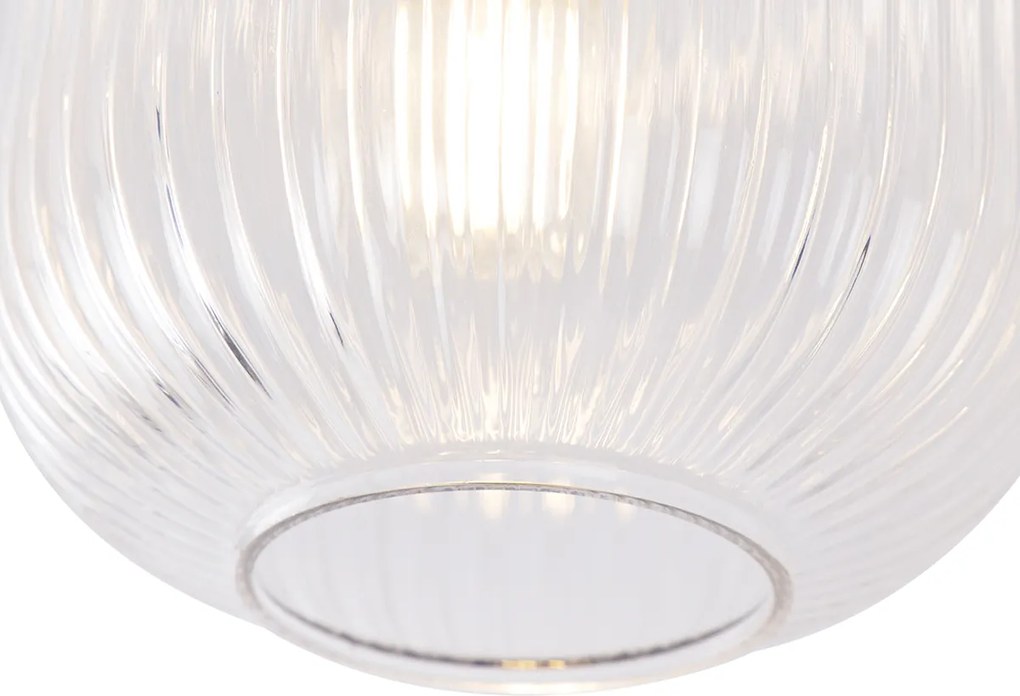 Inteligentna lampa sufitowa mosiądz z WiFi A60 - Karel