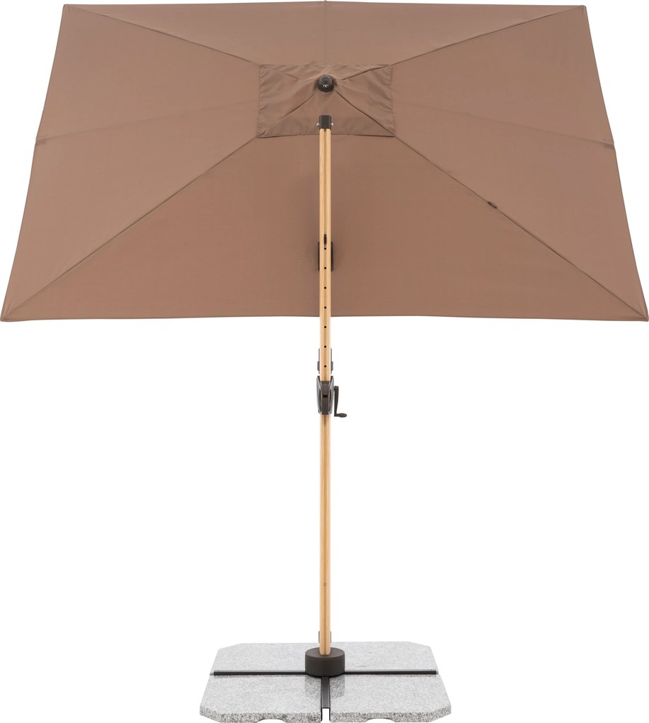 Doppler ALU WOOD 300 x 220 cm brązowa