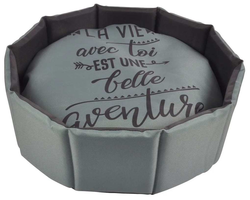 Legowisko dla psa i kota z wyjmowaną poduszką AVENTURE, Ø 48 cm
