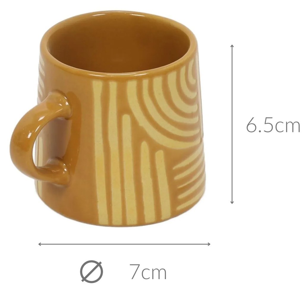 Kubek do espresso ceramiczny SOLEYA, 140 ml