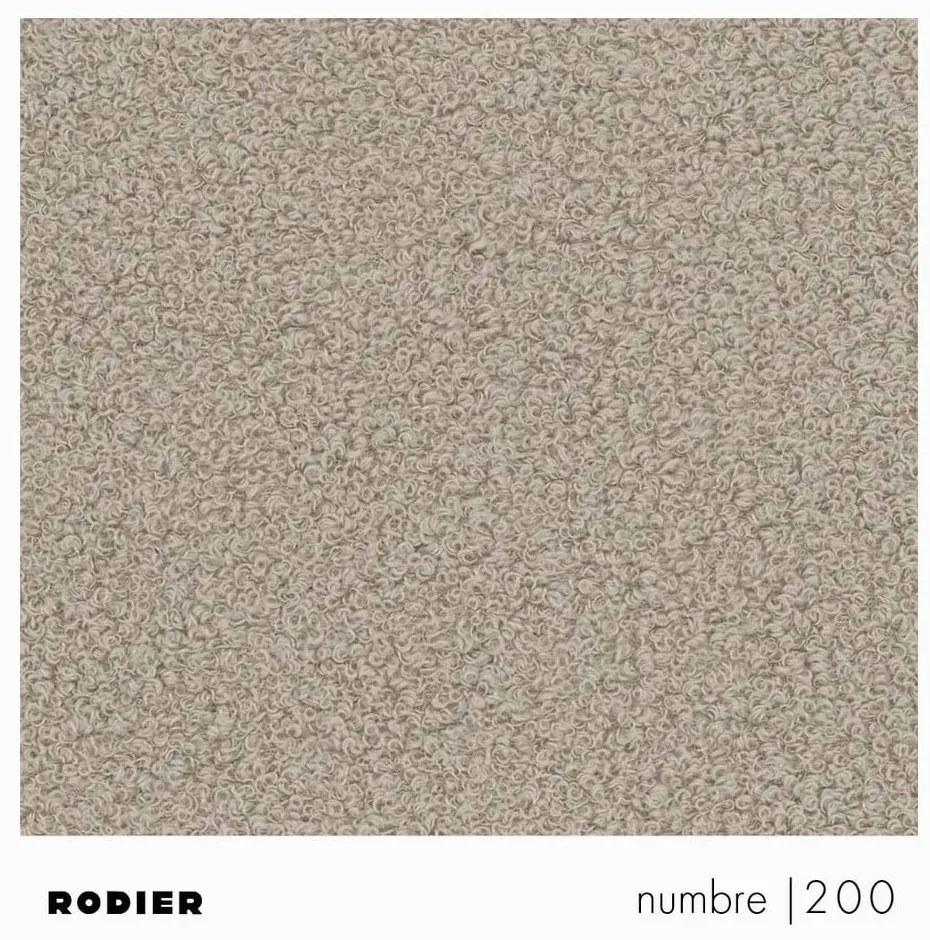 Beżowa sofa z materiału bouclé 212 cm Monce – Rodier