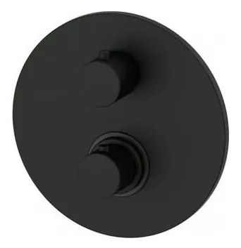 Paffoni - Termostatyczna bateria prysznicowa LIGHT czarna