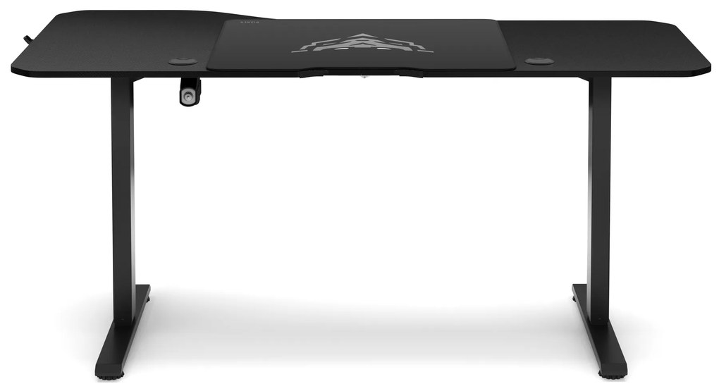 Biurko z regulacją wysokości DIABLO X-TENSIO 1600 czarne